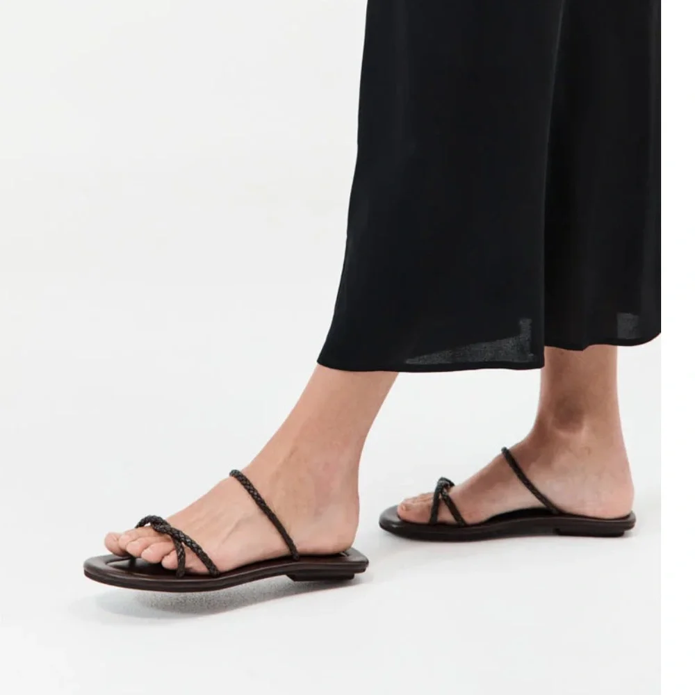 St. Agni Woven Rope Slide NWT - Picture 8 of 9